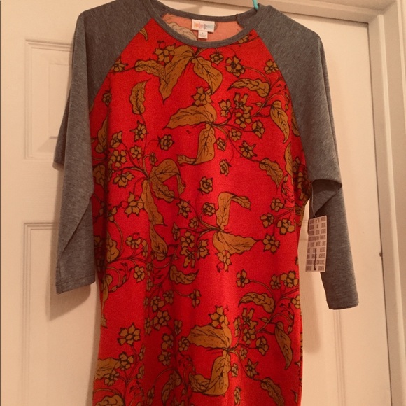 LuLaRoe Tops - NWT Randy size Lg. Autumn 🍂 colors
